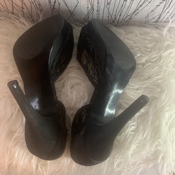 Lulu Townsend High Heel Lace Shoes, Size 10 - Picture 4 of 6